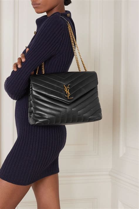 quilted ysl bag|yves saint laurent quilted bag.